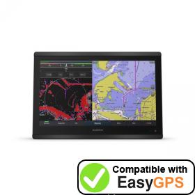 Download your Garmin GPSMAP 8416 waypoints and tracklogs for free with EasyGPS