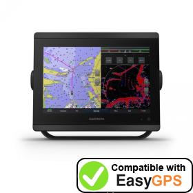 Download your Garmin GPSMAP 8610 waypoints and tracklogs for free with EasyGPS