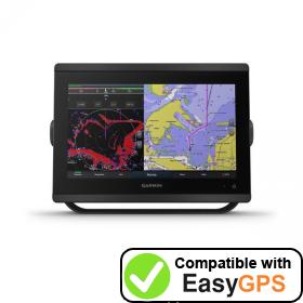 Download your Garmin GPSMAP 8612 waypoints and tracklogs for free with EasyGPS