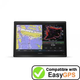 Download your Garmin GPSMAP 8616 waypoints and tracklogs for free with EasyGPS