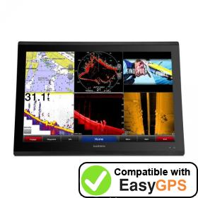 Download your Garmin GPSMAP 8624 MFD waypoints and tracklogs for free with EasyGPS