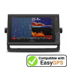 Download your Garmin GPSMAP 922xs waypoints and tracklogs for free with EasyGPS