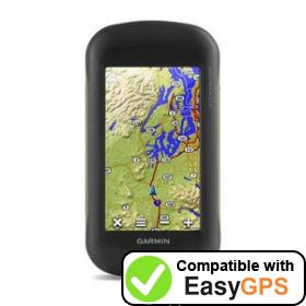 Download your Garmin Montana 610 waypoints and tracklogs for free with EasyGPS