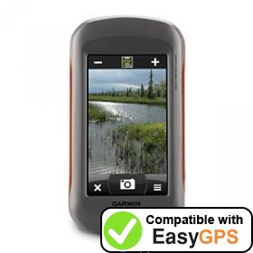 Download your Garmin Montana 650 waypoints and tracklogs for free with EasyGPS