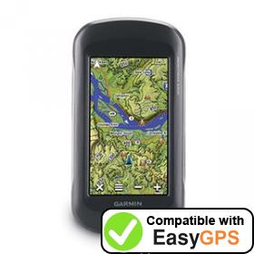 Download your Garmin Montana 650t waypoints and tracklogs for free with EasyGPS