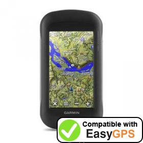 Download your Garmin Montana 680t waypoints and tracklogs for free with EasyGPS