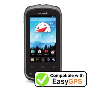 Download your Garmin Monterra waypoints and tracklogs for free with EasyGPS