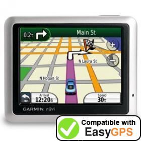 Download your Garmin nüvi 1100 waypoints and tracklogs for free with EasyGPS
