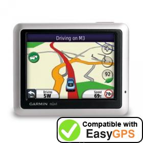 Download your Garmin nüvi 1240 waypoints and tracklogs for free with EasyGPS