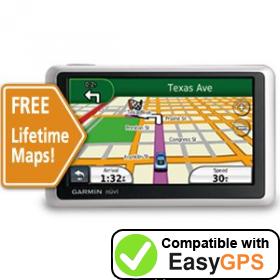Download your Garmin nüvi 1300LM waypoints and tracklogs for free with EasyGPS