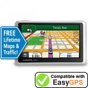 Download your Garmin nüvi 1300LMT waypoints and tracklogs for free with EasyGPS