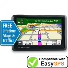 Download your Garmin nüvi 1390LMT waypoints and tracklogs for free with EasyGPS