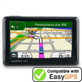 Download your Garmin nüvi 1390T waypoints and tracklogs for free with EasyGPS