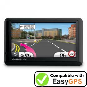 Download your Garmin nüvi 1440 waypoints and tracklogs for free with EasyGPS