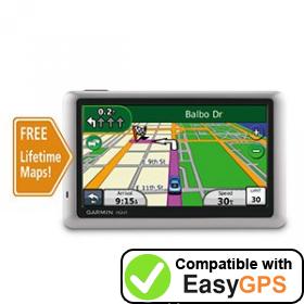 Download your Garmin nüvi 1450LM waypoints and tracklogs for free with EasyGPS