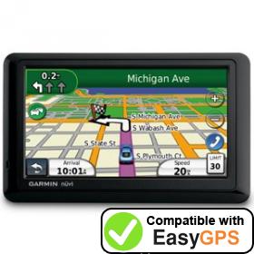 Download your Garmin nüvi 1490T waypoints and tracklogs for free with EasyGPS