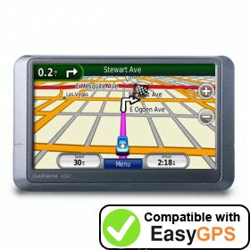 Download your Garmin nüvi 205W waypoints and tracklogs for free with EasyGPS