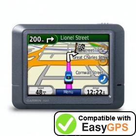 Download your Garmin nüvi 215 waypoints and tracklogs for free with EasyGPS