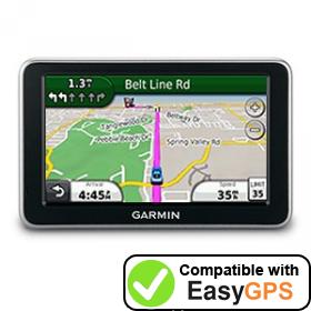 Download your Garmin nüvi 2350 waypoints and tracklogs for free with EasyGPS