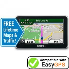 Download your Garmin nüvi 2350LMT waypoints and tracklogs for free with EasyGPS