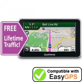 Download your Garmin nüvi 2350LT waypoints and tracklogs for free with EasyGPS