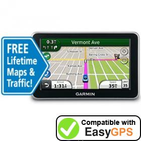 Download your Garmin nüvi 2360LMT waypoints and tracklogs for free with EasyGPS