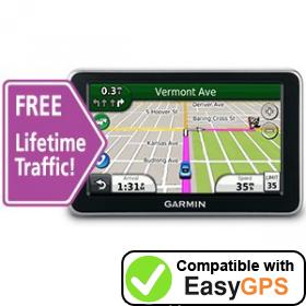 Download your Garmin nüvi 2360LT waypoints and tracklogs for free with EasyGPS