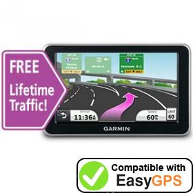 Download your Garmin nüvi 2370LT waypoints and tracklogs for free with EasyGPS