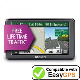 Download your Garmin nüvi 2415LT waypoints and tracklogs for free with EasyGPS