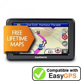 Download your Garmin nüvi 2445LM waypoints and tracklogs for free with EasyGPS