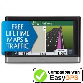 Download your Garmin nüvi 2447LMT waypoints and tracklogs for free with EasyGPS