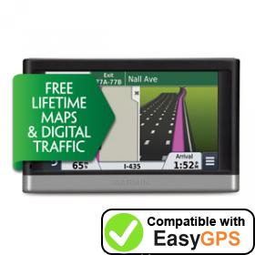 Download your Garmin nüvi 2448LMT-Digital waypoints and tracklogs for free with EasyGPS