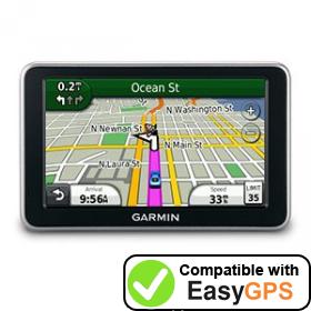 Download your Garmin nüvi 2450 waypoints and tracklogs for free with EasyGPS