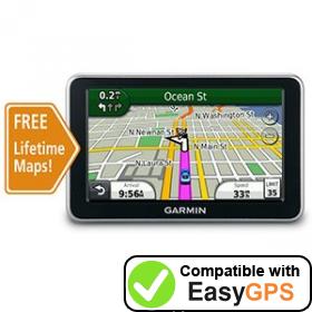 Download your Garmin nüvi 2450LM waypoints and tracklogs for free with EasyGPS