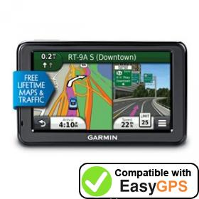 Download your Garmin nüvi 2455LMT waypoints and tracklogs for free with EasyGPS