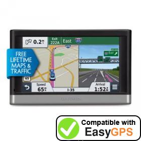 Download your Garmin nüvi 2457LMT waypoints and tracklogs for free with EasyGPS