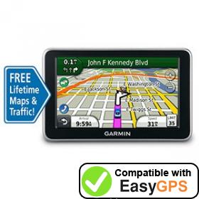 Download your Garmin nüvi 2460LMT waypoints and tracklogs for free with EasyGPS