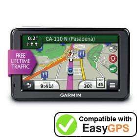 Download your Garmin nüvi 2475LT waypoints and tracklogs for free with EasyGPS