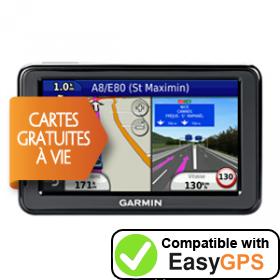 Download your Garmin nüvi 2495LM waypoints and tracklogs for free with EasyGPS