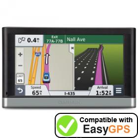Download your Garmin nüvi 2507 waypoints and tracklogs for free with EasyGPS