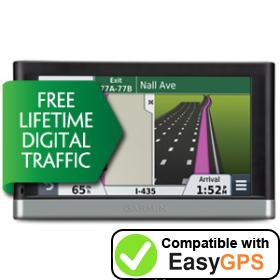 Download your Garmin nüvi 2508LT-D waypoints and tracklogs for free with EasyGPS