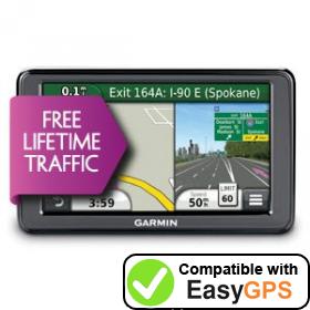 Download your Garmin nüvi 2515LT waypoints and tracklogs for free with EasyGPS