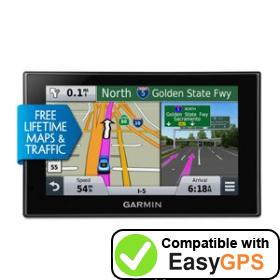 Download your Garmin nüvi 2539LMT waypoints and tracklogs for free with EasyGPS
