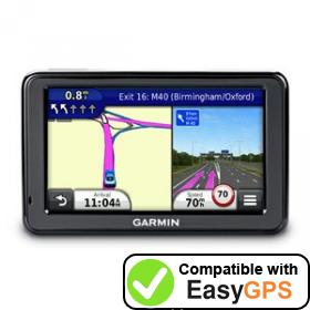 Download your Garmin nüvi 2545 waypoints and tracklogs for free with EasyGPS