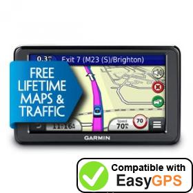 Download your Garmin nüvi 2545LMT waypoints and tracklogs for free with EasyGPS