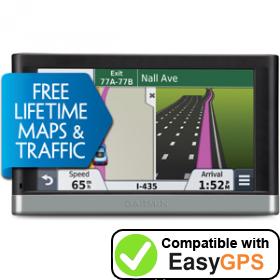 Download your Garmin nüvi 2547LMT waypoints and tracklogs for free with EasyGPS