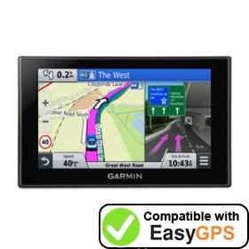 Download your Garmin nüvi 2559LM waypoints and tracklogs for free with EasyGPS