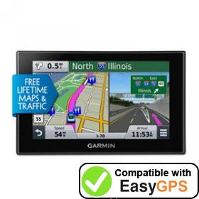 Download your Garmin nüvi 2559LMT waypoints and tracklogs for free with EasyGPS