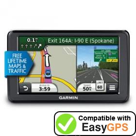 Download your Garmin nüvi 2565LMT waypoints and tracklogs for free with EasyGPS