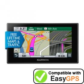Download your Garmin nüvi 2639LMT waypoints and tracklogs for free with EasyGPS